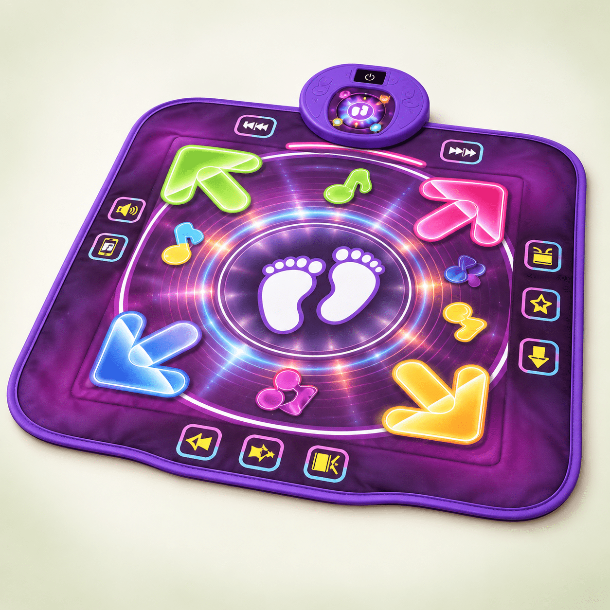 DW824-2 purple interactive dance mat product view